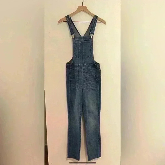 MADEWELL | Skinny Overalls in Kemp Wash - Picture 3 of 4